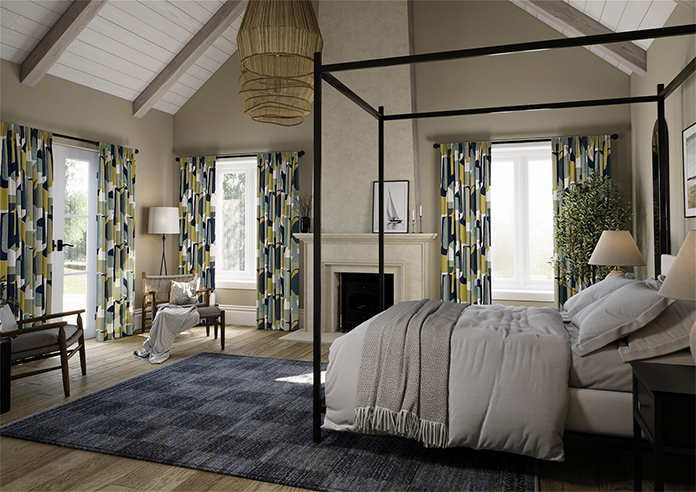 Athena, Ocean - Made to Measure Curtains - Image 7